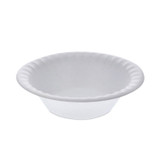 PACTIV EVERGREEN CORPORATION YTH100120000 Placesetter Satin Non-Laminated Foam Dinnerware, Bowl, 12 oz, White, 1,000/Carton
