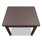 HON COMPANY 80193NN Laminate Occasional Table, Rectangular, 24w x 20d x 20h, Mahogany