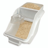 RUBBERMAID COMMERCIAL PROD. 9G57 WHI ProSave Shelf Ingredient Bins, 5.4 gal, 11.5 x 23.5 x 16.88, White, Plastic