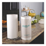 WINDSOFT 1220-85RL Kitchen Roll Towels, 2-Ply, 11 x 8.5, White, 85/Roll
