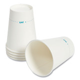 PERK 24431631 White Paper Hot Cups, 12 oz, 50/Pack