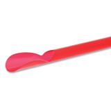 AMERCAREROYAL RJSS10 Jumbo Spoon Straw, 10.25", Plastic, Red, 300/Pack, 18 Packs/Carton