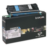 LEXMARK INT'L, INC. C5220CS C5220CS Return Program Toner, 3,000 Page-Yield, Cyan