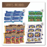 SNACK BOX PROS 700S0005 Healthy Snack Box, 37 Assorted Snacks/Box