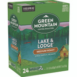 KEURIG DR PEPPER Green Mountain Coffee® 6523 Lake and Lodge Coffee K-Cups, Medium Roast, 24/Box