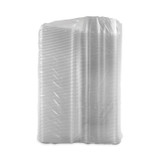 DART CH64DEF ClearPac SafeSeal Tamper-Resistant/Evident Containers, Flat Lid, 64 oz, Clear, Plastic, 100/Bag, 2 Bags/Carton