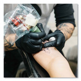 AMMEX CORPORATION Professional ABNPF42100 Nitrile Exam Gloves, Powder-Free, Small, 3 mil Thick, 9.5" Long, Black, 100/Box, 10 Boxes/Carton