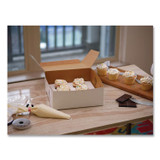 SOUTHERN CHAMPION TRAY SCT® 0989 White One-Piece Non-Window Bakery Boxes, 12 x 12 x 6, White, Paper, 50/Carton