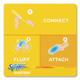 PROCTER & GAMBLE Swiffer® 99036BX Dusters Refill, Fiber Bristle, Light Blue, 18/Box