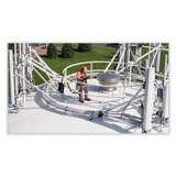 TENACIOUS HOLDINGS, INC. ergodyne® 14930 Arsenal 5930 Web Handle Canvas Hoist Bucket, 150 lb, Gray