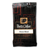 PEETS Peet's Coffee & Tea® 504915 Coffee Portion Packs, House Blend, 2.5 oz Frack Pack, 18/Box