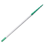 UNGER TF900 TelePlus Modular Telescopic Extension Pole System, 6 ft to 30 ft, Silver