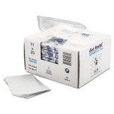 INTEGRATED BAGGING SYSTEMS Inteplast Group IC1120 Ice Bags with Twist-Ties, Ice: Penguin Icon Labeling, 8 lb Capacity, 11" x 20", Clear, 1,000/Carton