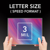 WILSON JONES CO. GBC® 3200715 EZUse Thermal Laminating Pouches, 3 mil., 9" x 11.5", Gloss Clear, 100/Box