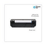 HEWLETT PACKARD SUPPLIES HP 5HB06H DesignJet T250 24" Large-Format Compact Wireless Plotter Printer with Extended Warranty