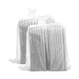 DART C89PST1 ClearSeal Hinged-Lid Plastic Containers, 8.31 x 8.31 x 2, Clear, Plastic, 125/Bag, 2 Bags/Carton