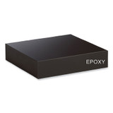 DIVERSIFIED WOODCRAFTS, INC. Spaces™ P7306K30N Classroom Science Table, 72w x 24d x 30h, Black Epoxy Resin Top, Oak Base