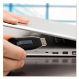 VERBATIM CORPORATION 49174 Store 'n' Go V3 USB 3.0 Drive, 64 GB, Black/Gray