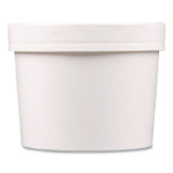 HUHTAMAKI Chinet® 71870 Vented Paper Lids, Fits 8 oz to 16 oz Hot Cups, White, 25/Sleeve, 40 Sleeves/Carton