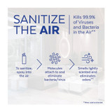 RECKITT BENCKISER LYSOL® Brand 99350CT Air Sanitizer Spray, Simple Fresh, 10 oz Aerosol Spray, 6/Carton