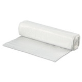 BOARDWALK 333912 High-Density Can Liners, 33 gal, 9 mic, 33" x 39", Natural, Perforated Roll, 25 Bags/Roll, 20 Rolls/Carton