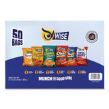 WISE FOODS 22002063 Grab and Snack Variety Pack, Assorted Flavors, 50/Pack