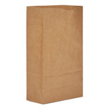 GEN General GK6 Grocery Paper Bags, 35 lb Capacity, #6, 6" x 3.63" x 11.06", Kraft, 2,000 Bags