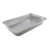 HFA INC 201970 Aluminum Steam Table Pans, Full-Size Deep, 65 Gauge, 3.19" Deep, 12.19 x 20.75, 50/Carton