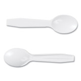 AMERCAREROYAL RTS3000 Polystyrene Taster Spoons, Plastic, 3", White, 3,000/Carton