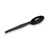 GEORGIA PACIFIC Dixie® TM517 Plastic Cutlery, Heavy Mediumweight Spoon, Black, 1,000/Carton
