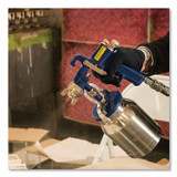 AMMEX CORPORATION X3® by BX346100 Industrial Nitrile Gloves, Powder-Free, Large, 3 mil Thick, 9.5" Long, Black, 100/Box, 10 Boxes/Carton