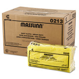 CHICOPEE, INC Chix® 0213 Masslinn Dust Cloths, 1-Ply, 16 x 24, Unscented, Yellow, 50/Pack, 8 Packs/Carton