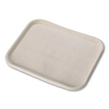 HUHTAMAKI Chinet® 20815 StrongHolder Molded Fiber Food Trays, 9 x 12 x 1, Beige, Paper, 250/Carton