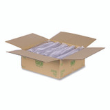 ECO-PRODUCTS,INC. EP-DLCC GreenStripe Cold Cup Dome Lids, With Hole, Fits 9 oz to 24 oz Cold Cups, Plastic, Clear, 100/Pack, 10 Packs/Carton