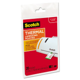 3M/COMMERCIAL TAPE DIV. Scotch™ TP5851-20 Laminating Pouches, 5 mil, 3.75" x 2.38", Gloss Clear, 20/Pack