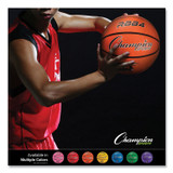 CHAMPION SPORT Sports RBB4 Rubber Sports Ball, Basketball, No. 6 Size, Orange