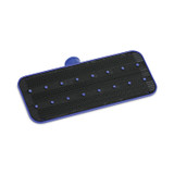 BOARDWALK 00405EA Swivel Pad Holder, Plastic, Blue, 4 x 9