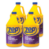 ZEP INC. Commercial® ZUFSLR128CT Stain Resistant Floor Sealer, Unscented, 1 gal, 4/Carton