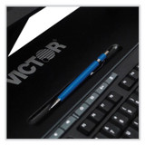 VICTOR TECHNOLOGY LLC DCX650 Height Adjustable Corner Standing Desk with Keyboard Tray, 36 x 20 x 0 to 20, Black
