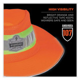 TENACIOUS HOLDINGS, INC. ergodyne® 23262 GloWear 8935 Hi-Vis Ranger Sun Hat, Polyester, 2X-Large/3X-Large, Orange