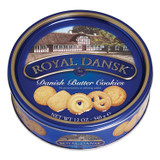 DANSK COOKIE INDUSTRI A/S Royal 53005 Cookies, Danish Butter, 12 oz Tin