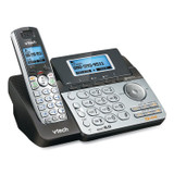 VTECH COMMUNICATIONS 80088300 DS6151-2 Two-Handset Two-Line Cordless Phone with Answering System, Black/Silver