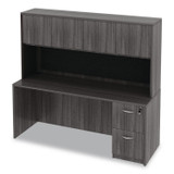 ALERA VA257224GY Alera Valencia Series Credenza Shell, 70.88w x 23.63d x 29.5h, Gray