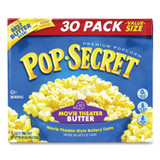 DIAMOND FOODS Pop Secret® 22000633 Microwave Popcorn, Movie Theater Butter, 3 oz Bags, 30/Carton