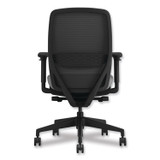 HON COMPANY NR12SAMC22BT Nucleus Series Recharge Task Chair, 16.63 to 21.13 Seat Height, Frost Seat, Black Back, Black Base