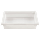 RUBBERMAID COMMERCIAL PROD. 3508 WHI Food/Tote Boxes, 8.5 gal, 26 x 18 x 6, White, Plastic