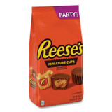 THE HERSHEY COMPANY Reese's® 24600412 Peanut Butter Cups Miniatures Party Pack, Milk Chocolate, 35.6 oz Bag