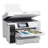 EPSON AMERICA, INC. C11CH71203 WorkForce ST-C8090 Supertank Color MFC Printer, Copy/Fax/Print/Scan