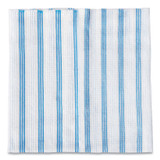 RUBBERMAID COMMERCIAL PROD. HYGEN™ 2134283 Disposable Microfiber Cleaning Cloths, 12 x 12, Blue/White Stripes, 600/Carton