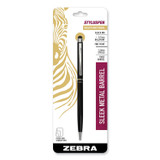 ZEBRA PEN CORP. 33111 StylusPen Twist Ballpoint Pen/Stylus, Black